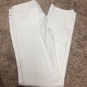 Juniors white jeans